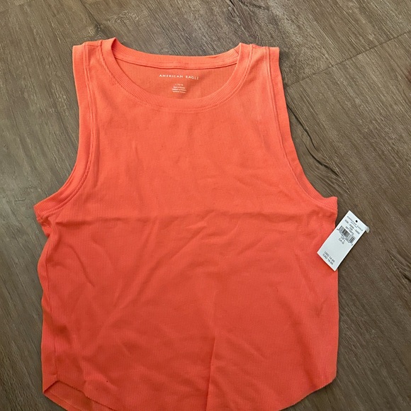 American Eagle Outfitters Tops - American Eagle Outfitters NWT Vibrant Coral Tank Top